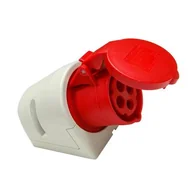 Gniazdka elektryczne - Gniazdo siłowe stałe 4P 32 A 400 V - miniaturka - grafika 1