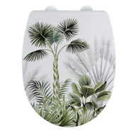 Deski sedesowe - Wenko Deska sedesowa wolnoopadająca wypinana Mascali Dżungla - miniaturka - grafika 1