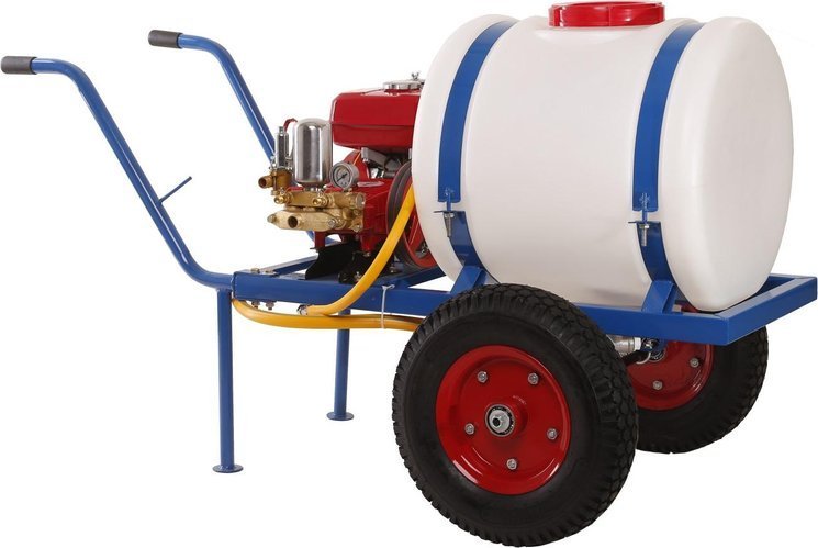 MasterCut MASTERCUT OS80F/40 OPRYSKIWACZ SPALINOWY JEZDNY TACZKOWY WÓZKOWY NA KOŁACH 80L