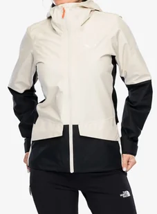 Kurtka GORE TEX damska Salewa Puez GTX 2L Jacket - oatmeal - Kurtki narciarskie - miniaturka - grafika 1