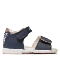 Buty dla dziewczynek - Sandały Geox B Verred A B3521A 08509 C4BE8 S Granatowy - miniaturka - grafika 1