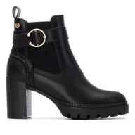 Botki damskie - XTI 144521, botki damskie, czarne, 41 EU, Czarny (Black), 41 EU - miniaturka - grafika 1