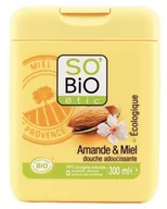 Kosmetyki do kąpieli - So Bio etic żel pod prysznic migdały i miód, 300 ml - miniaturka - grafika 1