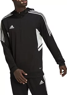 adidas Męska bluza z kapturem Track Top, czarny, M - Bluzy męskie - miniaturka - grafika 1