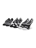 Skarpetki damskie - Vans Zestaw 3 par stopek damskich Classic Check VN0A5L6T4481 Czarny - miniaturka - grafika 1
