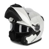 Kaski motocyklowe - Kask Szczękowy Acerbis Serel Matowy Złamany BiałyL - miniaturka - grafika 1