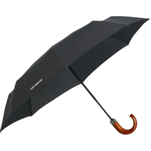Samsonite Parasol WOOD CLASSIC S-3 SECT. AUTO O/C CROOK - Parasole - miniaturka - grafika 1
