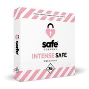 Prezerwatywy - safe Prezerwatywy - Safe Intense Safe Condoms 36 szt - miniaturka - grafika 1