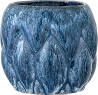 Donice - Bloomingville Osłonka na doniczkę Posey 15 cm niebieska - miniaturka - grafika 1