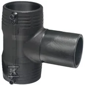 Łączniki, trójniki, kształtki - Trójnik elektrooporowy 90ST. DN90 PE100, SDR11, PN10 gaz/PN16 woda - miniaturka - grafika 1