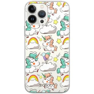 Etui Babaco dedykowane do Iphone 7/ 8/ SE 2/ SE 3, wzór: Unicorn 001 Etui częściowo przeźroczyste, oryginalne i oficjalnie licencjonowane - Etui i futerały do telefonów - miniaturka - grafika 1