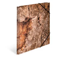 Teczki i skoroszyty - Teczka A4 z gumkami, Drewno - miniaturka - grafika 1