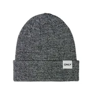 Czapki damskie - Czapka damska Only Spring Life beanie czarno-biała - miniaturka - grafika 1