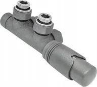 Akcesoria grzewcze - Perfexim PHA-036G Zestaw termostat. kątowy z nast. wstępną do podł.grzejn.grafit - miniaturka - grafika 1