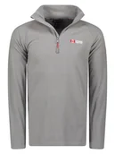 Odzież trekkingowa męska - Canadian Peak Bluza polarowa "Tugeak" w kolorze szarym - miniaturka - grafika 1