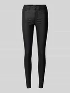 Spodnie damskie - Jeansy o kroju skinny z powłoką - miniaturka - grafika 1