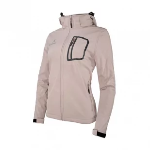 Kurtka damska softshell Alpinus Bergamo różowy - Kurtki i kamizelki sportowe damskie - miniaturka - grafika 1
