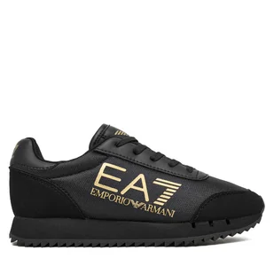 Sneakersy EA7 Emporio Armani 7Y000010 AF11981 MZ012 Czarny - Buty dla dziewczynek - miniaturka - grafika 1
