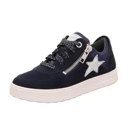 Buty dla dziewczynek - Superfit Stella sneakersy dziewczęce, Niebieski, srebrny, 8020, 28 EU - miniaturka - grafika 1