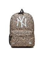 Plecaki - New Era Plecak Aop Stadium Nyy 60503766 Beżowy - miniaturka - grafika 1