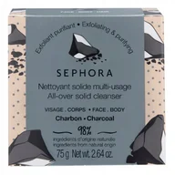 Mydła - Mydło Naturalne W kostce Charcoal Sephora Collection 75g - miniaturka - grafika 1