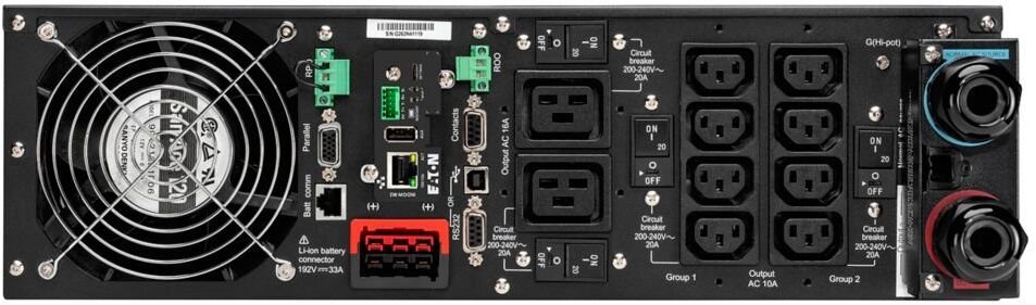 EATON 9PX 6000I RT3U NETPACK/LI-ION