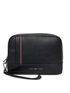 Tommy Hilfiger Saszetka Th Central Pouch AM0AM13790 Czarny - Nerki - miniaturka - grafika 1