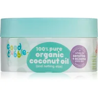 Kremy dla dzieci - Good Bubble Little Softy Organic Coconut Oil olej kokosowy do skóry wrażliwej dla dzieci od urodzenia 185 g - miniaturka - grafika 1