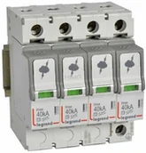 Bezpieczniki elektryczne - Legrand Ogranicznik przepięć C Typ 2 4P 40kA 2,1kV IT-440V ON 300 412233 412233 - miniaturka - grafika 1