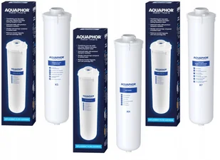 Zestaw 3 wkładów Aquaphor Kryształ H K3 K7 Kh - Wkłady filtrujące - miniaturka - grafika 1