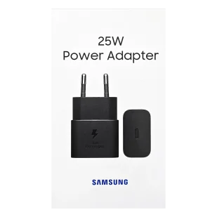 Ładowarka Samsung 25W EP-T2510 Super Fast Charging Czarna Tylko oryginalne akcesoria! Faktura VAT 23% na każde zamówienie - Ładowarki do telefonów - miniaturka - grafika 1