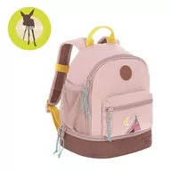 Plecaki szkolne i tornistry - Lässig Swobodny plecak dziecięcy / Mini Backpack Adventure Tipi plecak dziecięcy, 27 cm, brudny róż - miniaturka - grafika 1