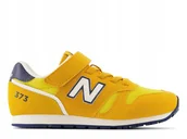 Buty dla dziewczynek - Buty dziecięce NB YV373XW2 373 Żółte - miniaturka - grafika 1