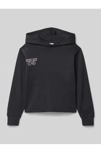 Bluza o pudełkowym kroju z kapturem z czystej bawełny - Tom Tailor - Bluzy damskie - miniaturka - grafika 1