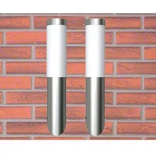 Lampy ze stali nierdzewnej Wodoodporne 6x36 cm Do ogrodu x2 - Lampy ogrodowe - miniaturka - grafika 1