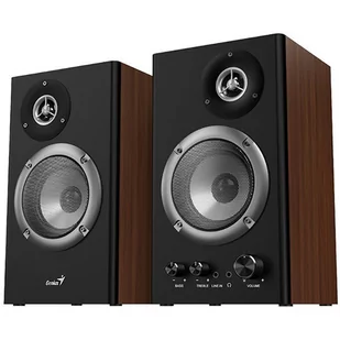 Genius głośniki SP-HF1200B, 2.0, 36W, brązowe, regulacja głośności, drewniane, 40Hz-20kHz - Głośniki komputerowe - miniaturka - grafika 2
