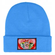 Czapki damskie - Czapka Zimowa Dziecięca ENERGIA ATOMÓWEK Kreskówki Prezent Wzory Niebieska - miniaturka - grafika 1