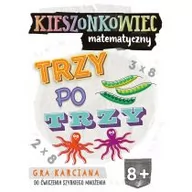 Zabawki interaktywne dla dzieci - Kieszonkowiec matematyczny Trzy po trzy 8+) - miniaturka - grafika 1