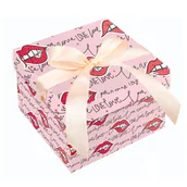 Balony i akcesoria - Pudełeczko na prezent upominki Walentynki 15cm - miniaturka - grafika 1