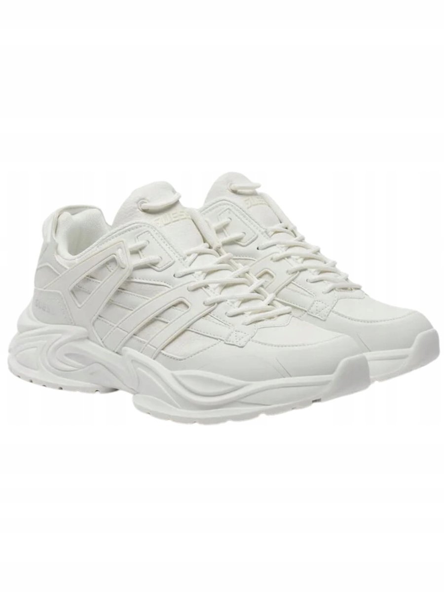 Sneakersy męskie Guess FMTBEL ELE12 biały - Shoes: 41