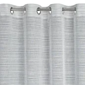 Firany - Firana Dekoracyjna Aria 140 x 250 Przelotka Sreb - miniaturka - grafika 1