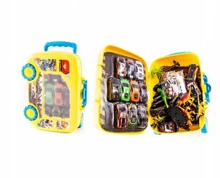 Zestaw Samochodów 30Szt Resoraki Figurki Dinozaur - Samochody i pojazdy dla dzieci - miniaturka - grafika 1