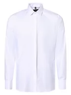 Garnitury - OLYMP No. Six - Koszula męska z wywijanymi mankietami, biały - miniaturka - grafika 1