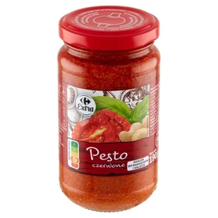 Carrefour Extra Pesto czerwone 190 g - Kuchnie świata - miniaturka - grafika 1