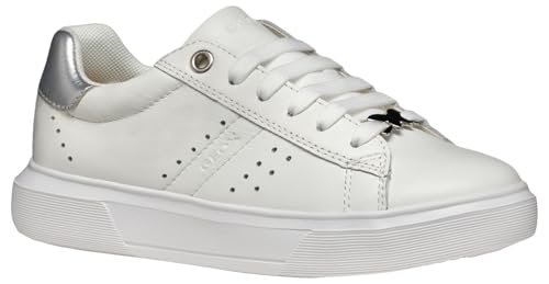 Geox J Nettuno Girl B Sneakersy dziewczęce, wielokolorowe, 33 EU