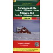 Atlasy i mapy - Norwegia cz.2 - centralna TRONDHEIM mapa 1:250 000 Freytag & Berndt - Freytag & Berndt - miniaturka - grafika 1