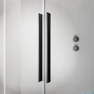 Radaway Furo Brushed GunMetal PND II parawan nawannowy 100cm lewy szczotkowany grafit 10109538-92-01L/10112494-01-01 - Akcesoria do armatury i ceramiki - miniaturka - grafika 8