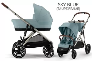 Cybex GAZELLE S 2w1 Sky Blue (Taupe Frame) - Wózki dziecięce - miniaturka - grafika 1