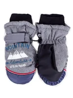 Rękawiczki dla dzieci - Rękawiczki Narciarskie Chłopięce Jednopalczaste Mountain 12 Cm - miniaturka - grafika 1