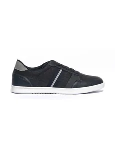 Geox Sneakersy "Walee" w kolorze czarnym - Trampki męskie - miniaturka - grafika 1
